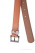 Buckle Up Women Casual Tan Artificial Leather Belt(Tan)